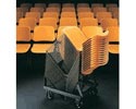 Nr. 70: MATRIX system stablestol er en elegant designet multifunktionel stol, som med sit specielle ergonomiske sæde og rygudformning byder på optimal siddekomfort og en helt enestående stabletæthed. Den lette, elegante stol har en stelstyrke (10 års garanti), der gør den lige velegnet til brug i konferencelokaler, multisale, kantiner m.v. hvor inventaret tit er udsat for hårdhændet behandling. Fås i pp kunststof i 18 farver samt i helpolstret version også bagside ryg. Fås også med inderside polstret sæde- eller sæde/ryg pad. Stel i 11 mm forkromet massivstål eller i epoxy farver. Tilbehør som kobling, skriveplade h & v, trådkurv,stablevogn for 45 stk pp stole/eller 20 med polstring og på gulv 15 stk i pp.. Mål stol: H: 82 cm., B: 49,5 ( 51,5 koblet), B: 65 (armstol), D: 52 cm.
Design: Thomas A Tolleson.